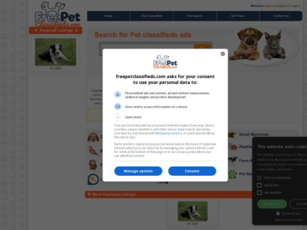 freepetclassifieds.com